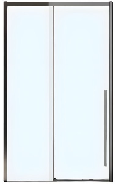 Душевая дверь Veconi Premium Trento PTD-30GR 140x200, профиль брашированный графит