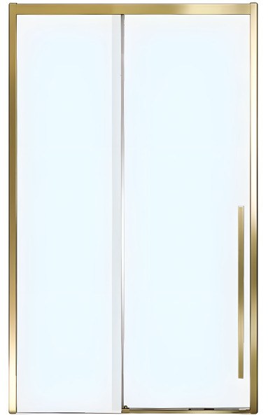 Душевая дверь Veconi Premium Trento PTD-30G 150x200 , профиль золотой