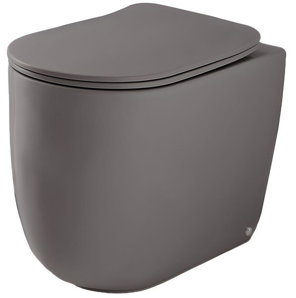 Приставной унитаз Kerasan Nolita 531989 Ferro matt Ferro matt