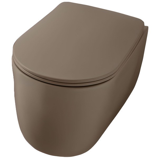 Подвесной унитаз Kerasan Nolita 531488 Bruno matt Bruno matt