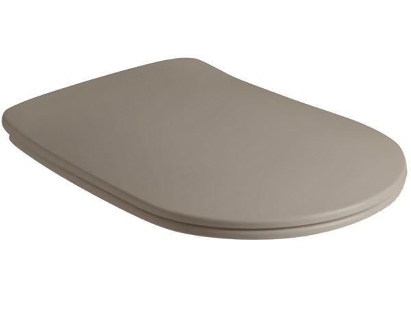 Сидение для унитаза Kerasan Nolita Slim 539181 Nocciola mat Nocciola mat