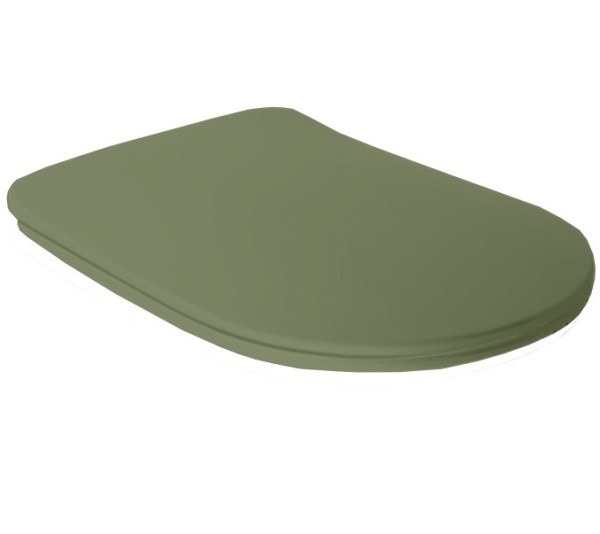 Сидение для унитаза Kerasan Tribeca Slim 519111 Verde muschio Verde muschio