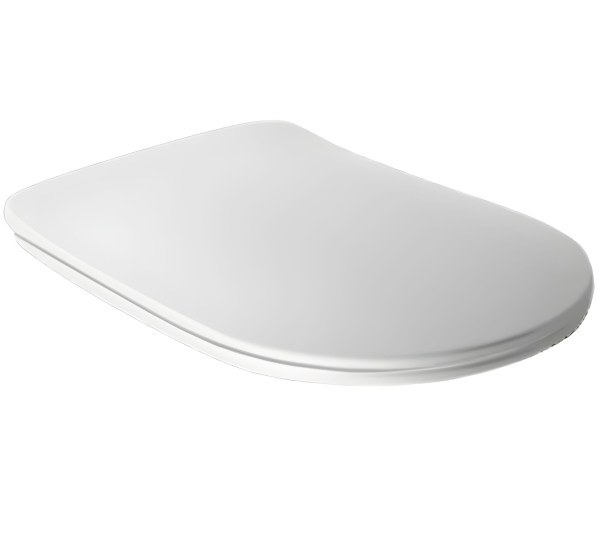 Сидение для унитаза Kerasan Tribeca Slim 519101 белое , белое