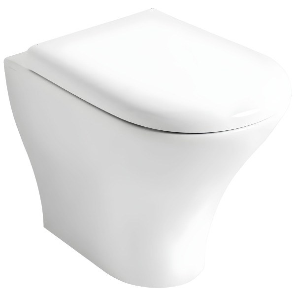 Приставной унитаз Kerasan Aquatech 371830, белый матовый