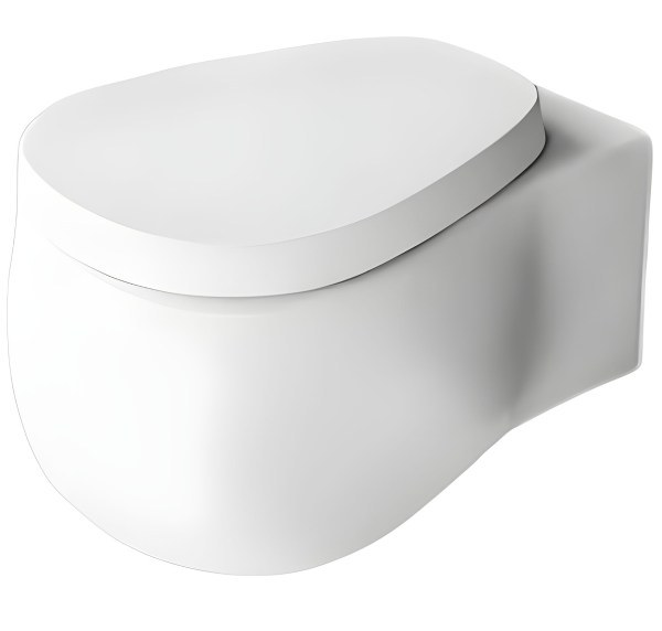 Подвесной унитаз Agape Pear 2 ACER0897WZP, белый матовый