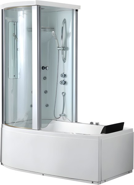 Акриловая ванна Gemy G8040 B L 170x85 с гидромассажем