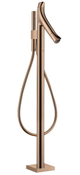 Напольный смеситель для ванны Axor Starck Organic 12016300  с душем