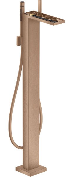 Напольный смеситель для ванны Axor MyEdition 47442310  с душем