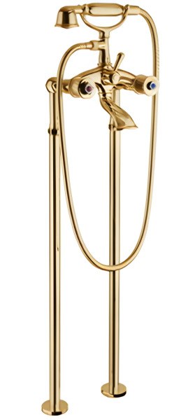 Напольный смеситель для ванны Bongio Impero 65528OR00 с душем