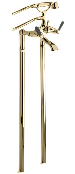 Напольный смеситель для ванны Bongio Nuits 22528OR00 с душем