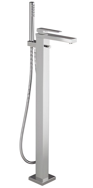 Напольный смеситель для ванны Bongio Stelth 01534CR0DEU с душем