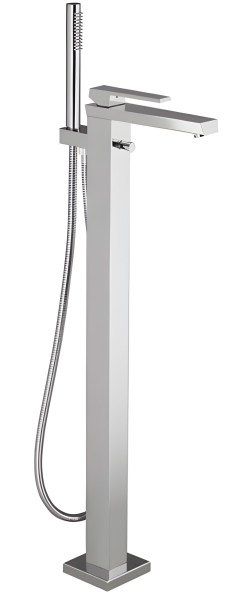 Напольный смеситель для ванны Bongio Stelth 01534CR0D с душем