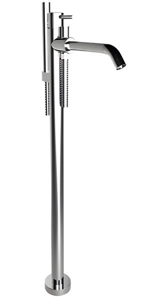 Напольный смеситель для ванны Bongio GIO2 68534CR0DPREU с душем
