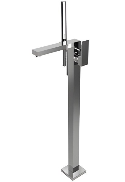 Напольный смеситель для ванны Bongio Line 67534CR0DPREU с душем