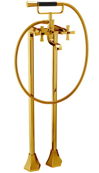 Напольный смеситель для ванны CISAL Cherie CX0042007C с душем