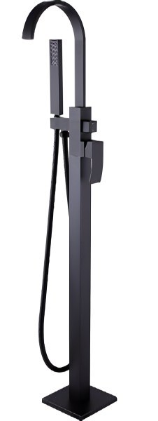 Напольный смеситель для ванны Abber Wasserfall AF8615B с душем