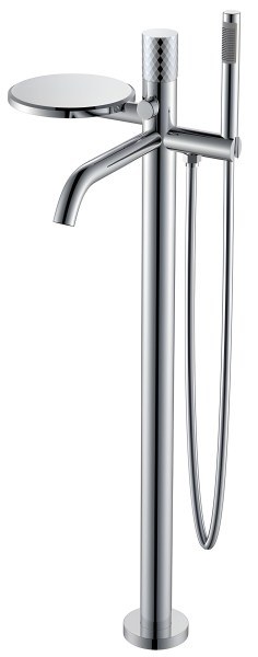 Напольный смеситель для ванны Boheme Stick 129-CRCR, хром