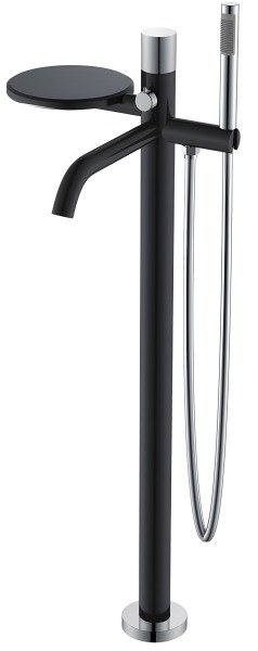 Напольный смеситель для ванны Boheme Stick 129-BCR.2 с душем