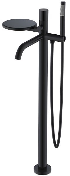 Напольный смеситель для ванны Boheme Stick 129-BB.2 , черный матовый