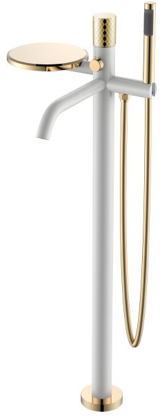 Напольный смеситель для ванны Boheme Stick 129-WG с душем