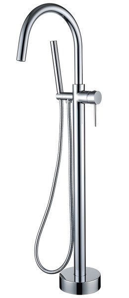 Напольный смеситель для ванны Boheme Uno 469-CR с душем