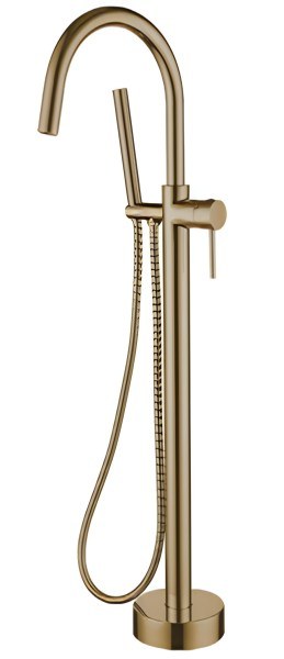 Напольный смеситель для ванны Boheme Uno 469-BR с душем