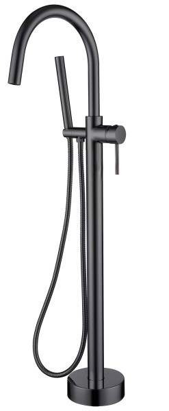 Напольный смеситель для ванны Boheme Uno 469-GM с душем