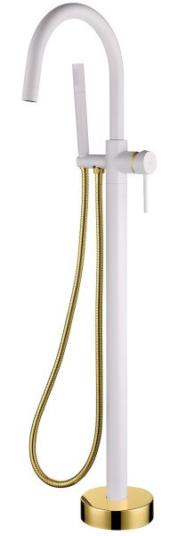 Напольный смеситель для ванны Boheme Uno 469-WG с душем