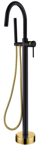 Напольный смеситель для ванны Boheme Uno 469-BG с душем