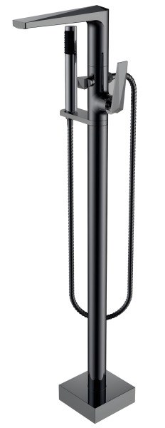 Напольный смеситель для ванны Boheme Venturo 379-SGM с душем