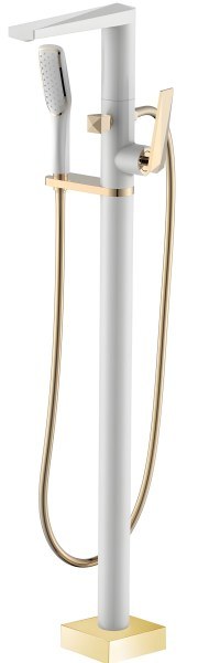 Напольный смеситель для ванны Boheme Venturo 389-W с душем