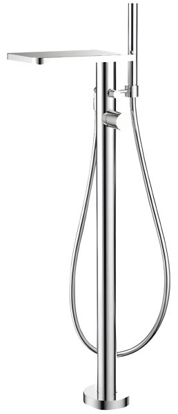 Напольный смеситель для ванны Cezares Cascado CASCADO-F-VDP-01 с душем