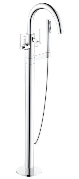 Напольный смеситель для ванны Kludi Nova Fonte Puristic 205900515  с душем