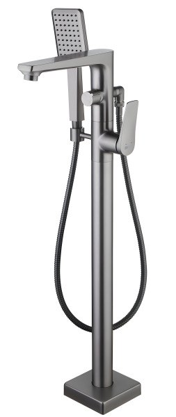 Напольный смеситель для ванны Lemark Bronx LM3744GM  с душем