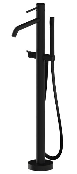 Напольный смеситель для ванны Paffoni Light LIG032NO с душем