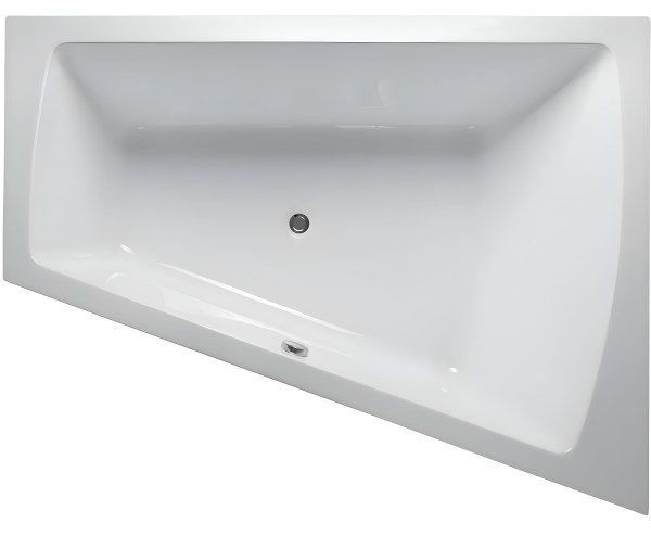 Акриловая ванна Vayer Trinity 170x130 R, асимметричная