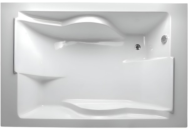 Акриловая ванна Vayer Coral 180x120, прямоугольная