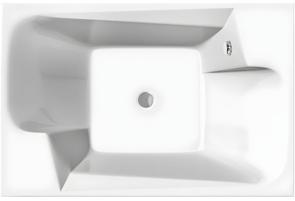 Акриловая ванна Vayer Ontario 190x125, прямоугольная