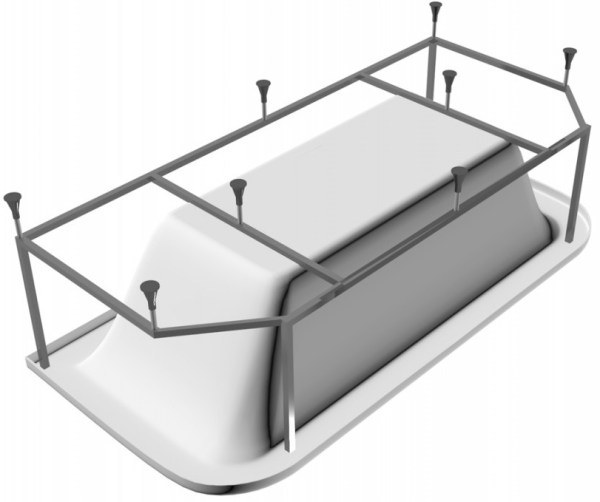 Каркас с ножками для ванны Vayer Options 180х85