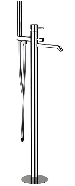 Напольный смеситель для ванны Remer X Style X08 с душем