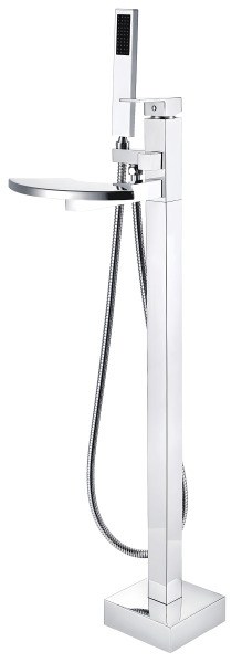 Напольный смеситель для ванны Swedbe Spira 4008 с душем