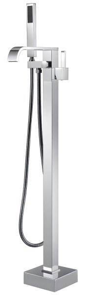 Напольный смеситель для ванны Swedbe Spira 4001 с душем