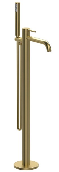 Напольный смеситель для ванны Vincea Desire VTF-1DBG с душем