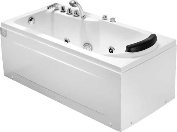 Акриловая ванна Gemy G9006-1.7 B L 172x77 с гидромассажем