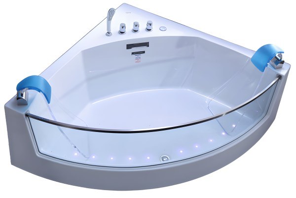Акриловая ванна Gemy G9080 150x150 с аэромассажем