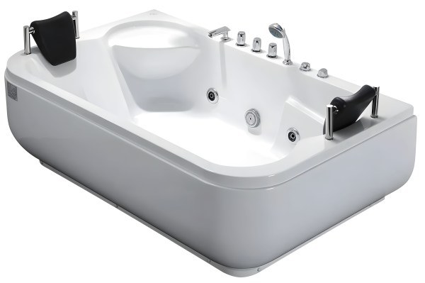 Акриловая ванна Gemy G9085 B R 180x115 с гидромассажем