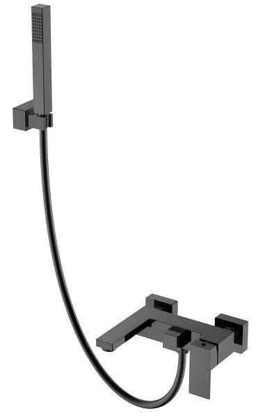 Смеситель для ванны с душем Boheme Qubic 473-SGM