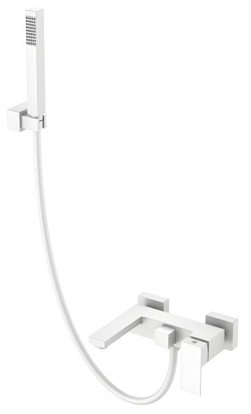 Смеситель для ванны с душем Boheme Qubic 473-MW