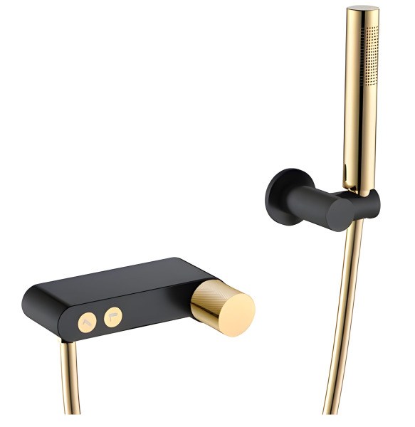 Смеситель для ванны с душем Boheme Stick 123-BG.2