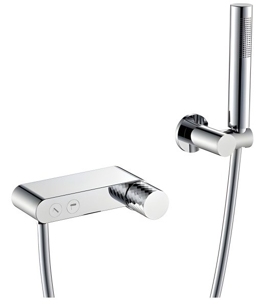 Смеситель для ванны с душем Boheme Stick 123-CRCR, хром